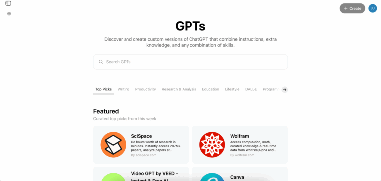Chat GPT Custom Agent